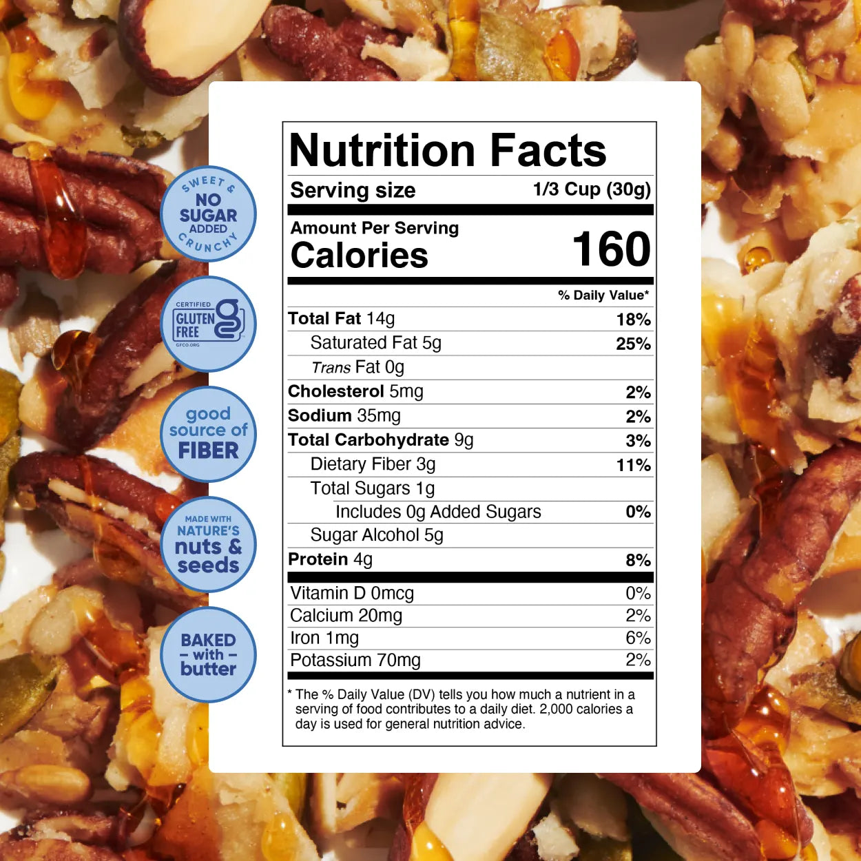 Honey Nut Granola | NuTrail