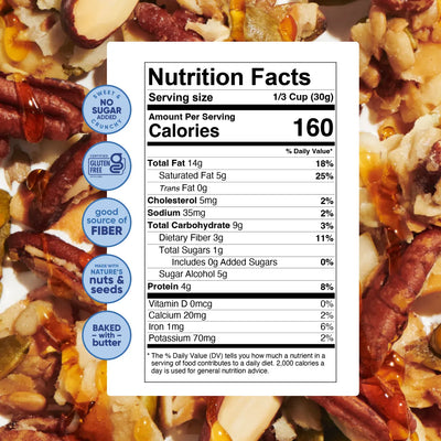 Honey Nut Granola | NuTrail